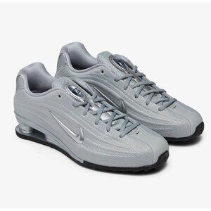 NEW Nike Shox Z Shoes Womens 9 Athletic Athleisure Metallic Silver Contemporary